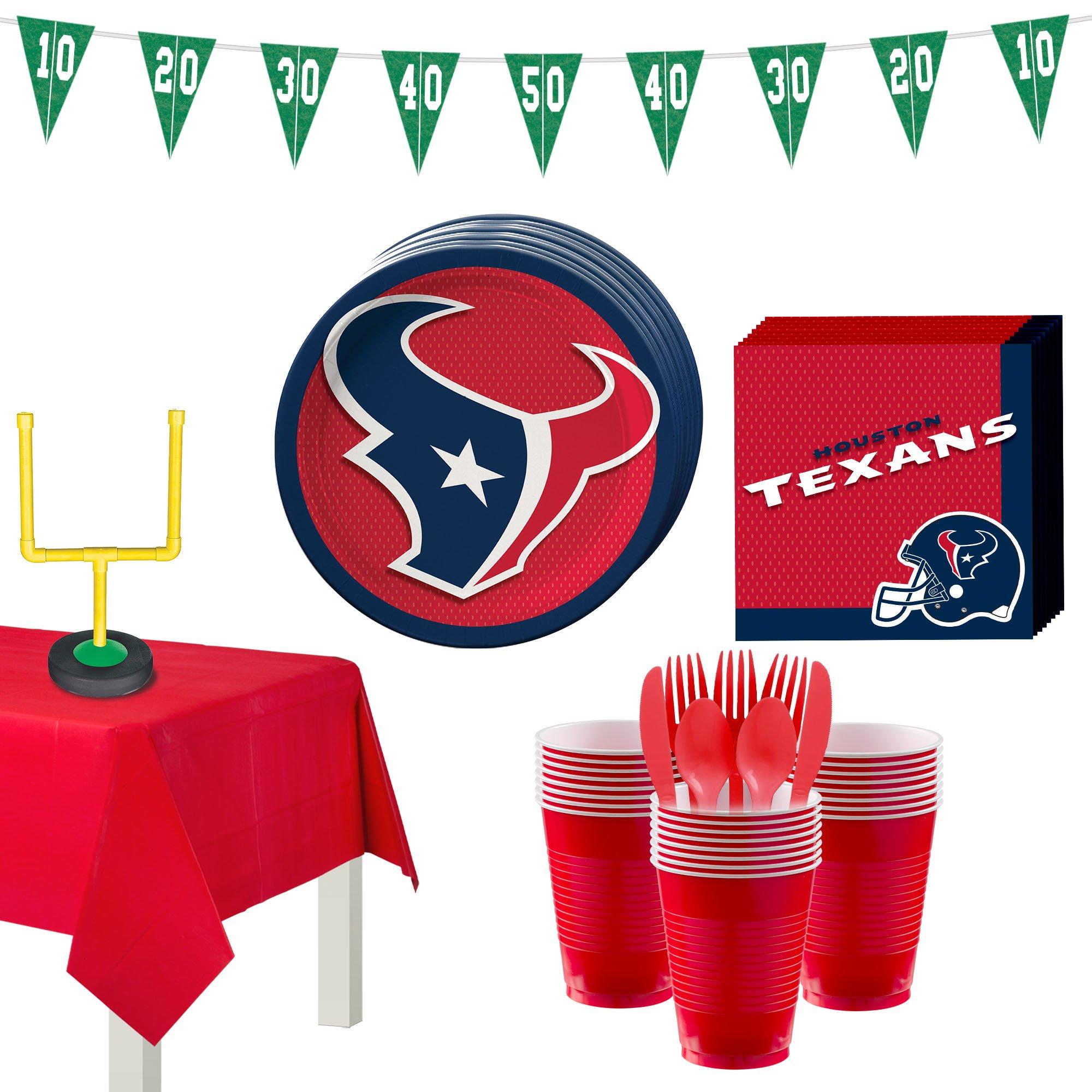 Houston Texans Party Supplies Pack